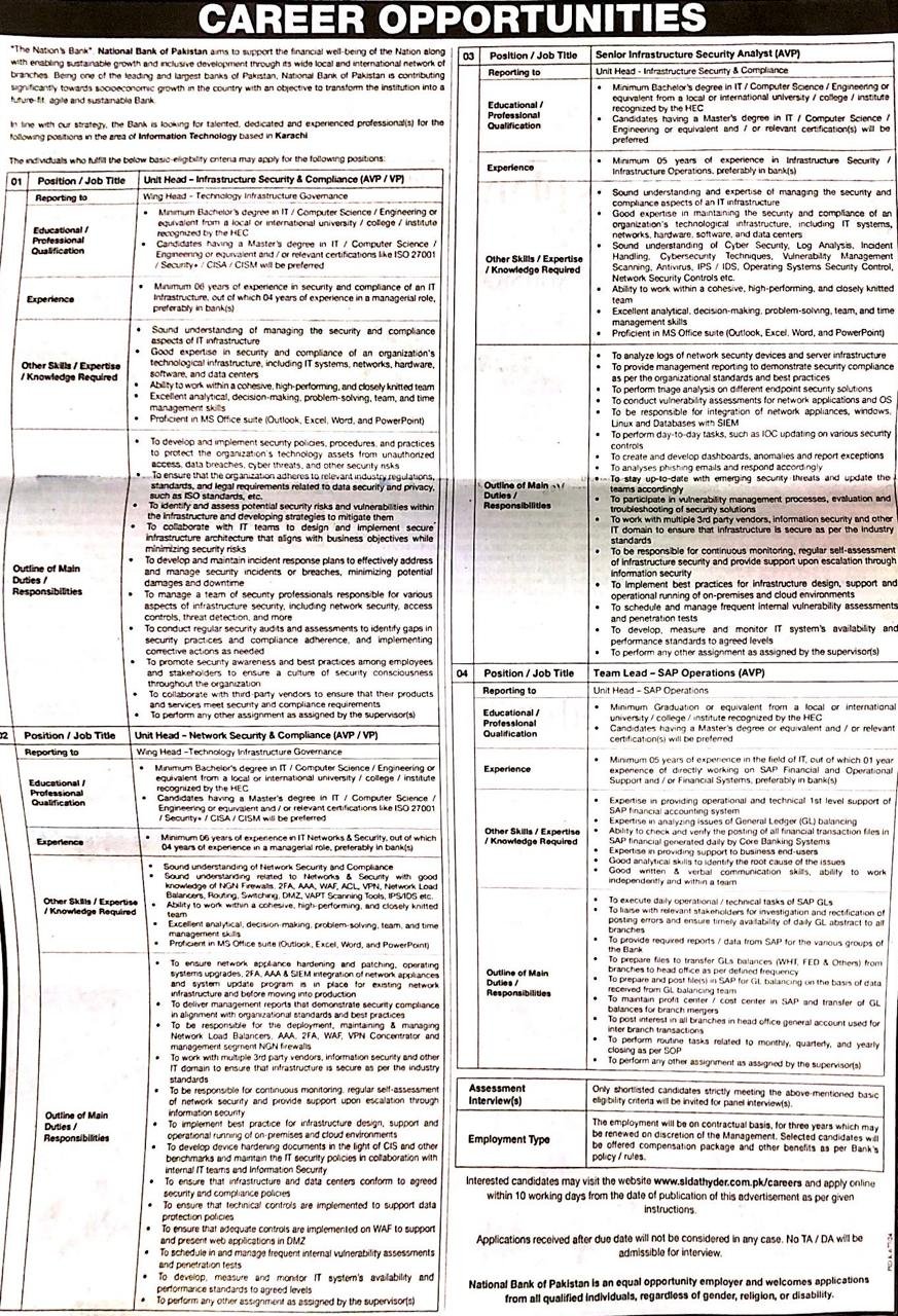 Unit Head-Network Security 